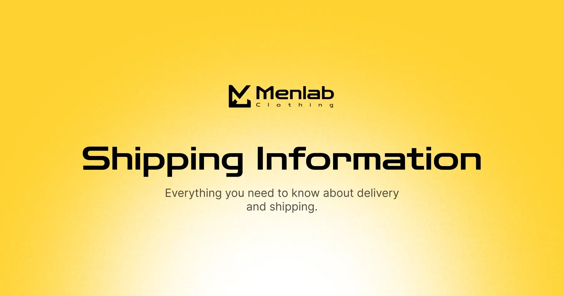 Menlab Clothing nationwide delivery across Bangladesh