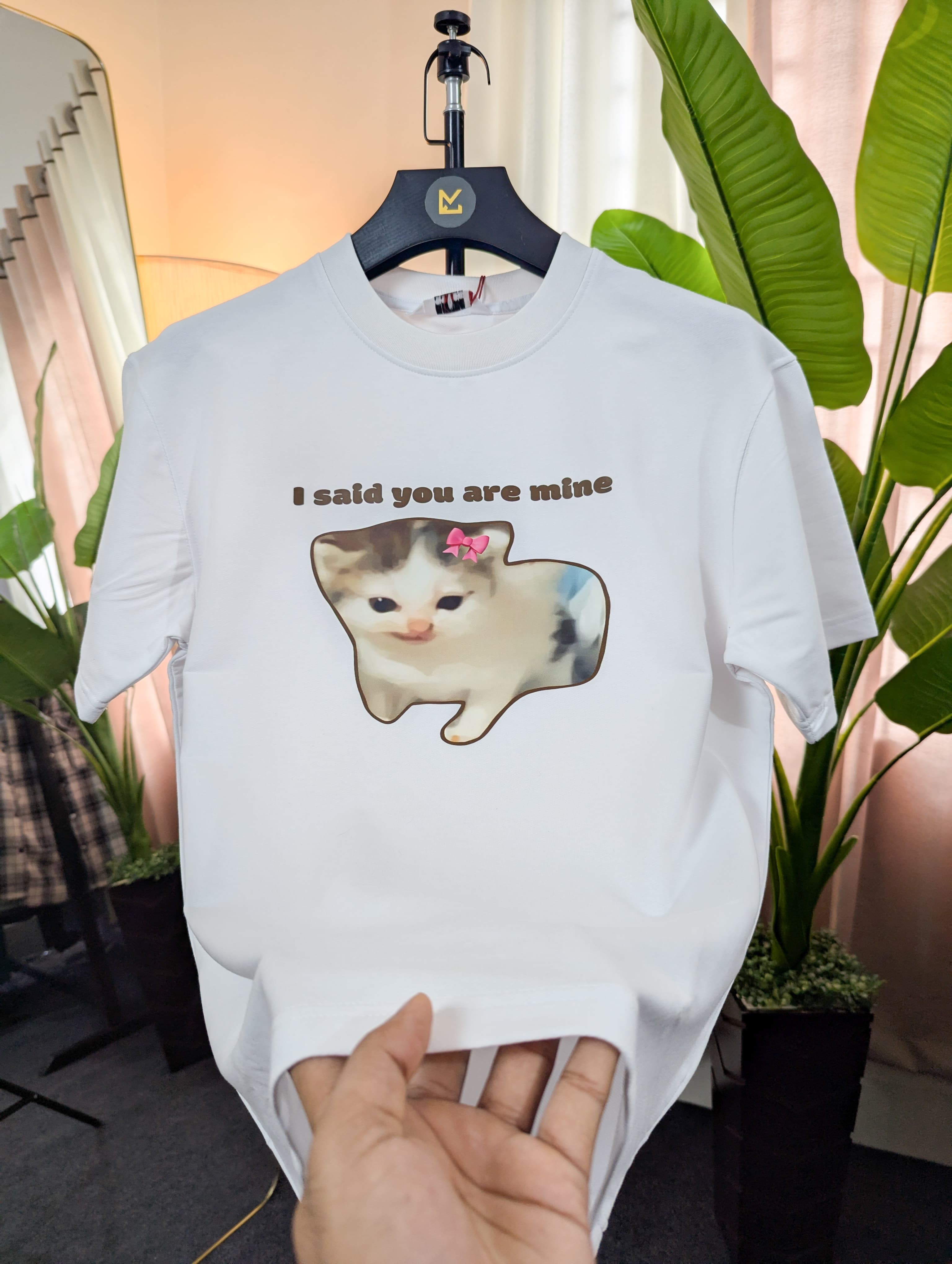 I Said You Are Mine Oversized Drop-Shoulder T-Shirt